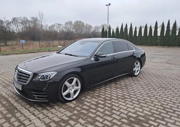 śląskie Mercedes-Benz Klasa S cena 315000 przebieg: 145900, rok produkcji 2019 z Ogrodzieniec